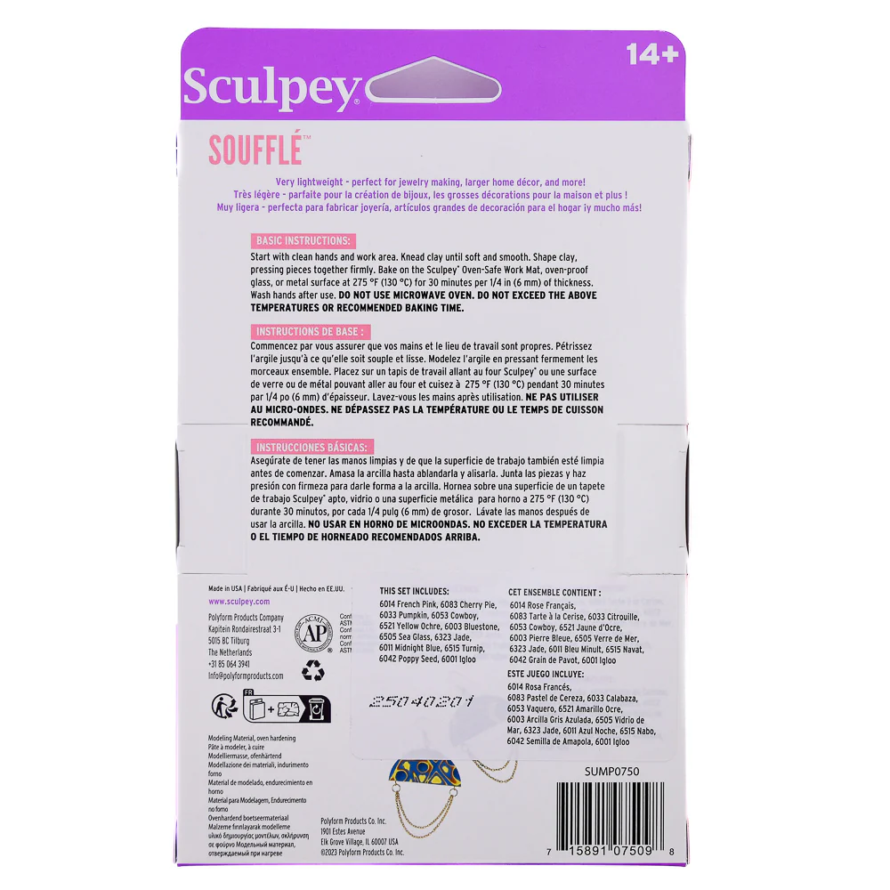 Sculpey Soufflé™ Multipack 12 Pc - Image 2