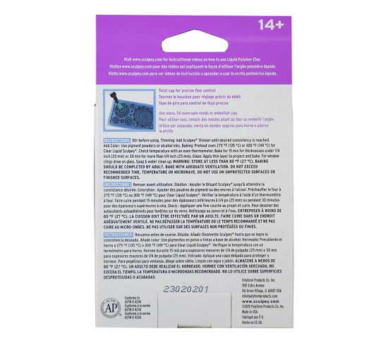 Liquid Sculpey® Multi-Pack - Metallics - Image 2