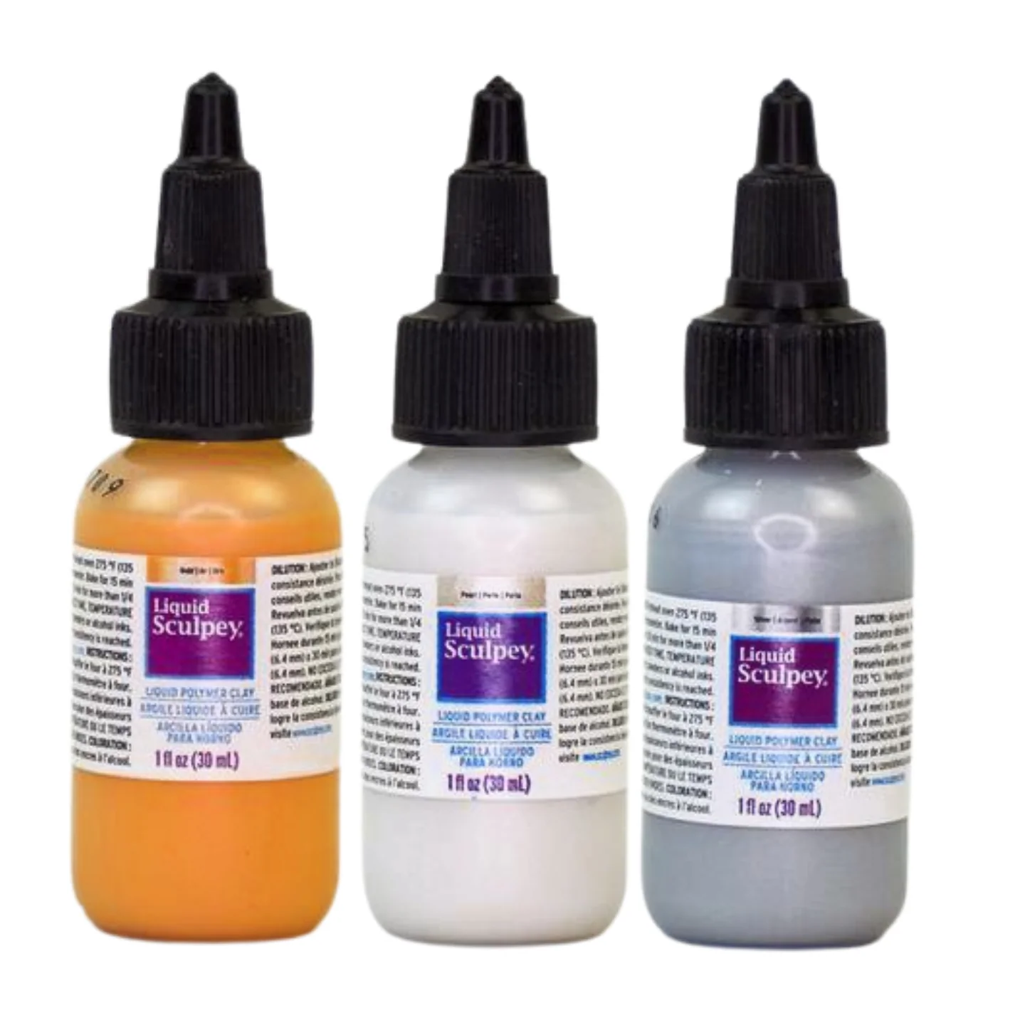 Liquid Sculpey® Multi-Pack - Metallics - Image 3