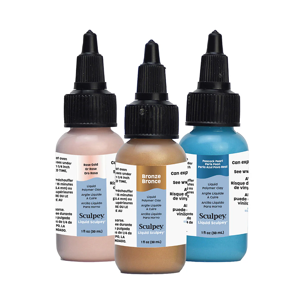 Liquid Sculpey® Liquid Polymer Clay – Glam Metallics - Image 2