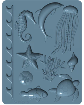 Sculpey Tools™ Oven-Safe Molds:  Sea Life - Image 3