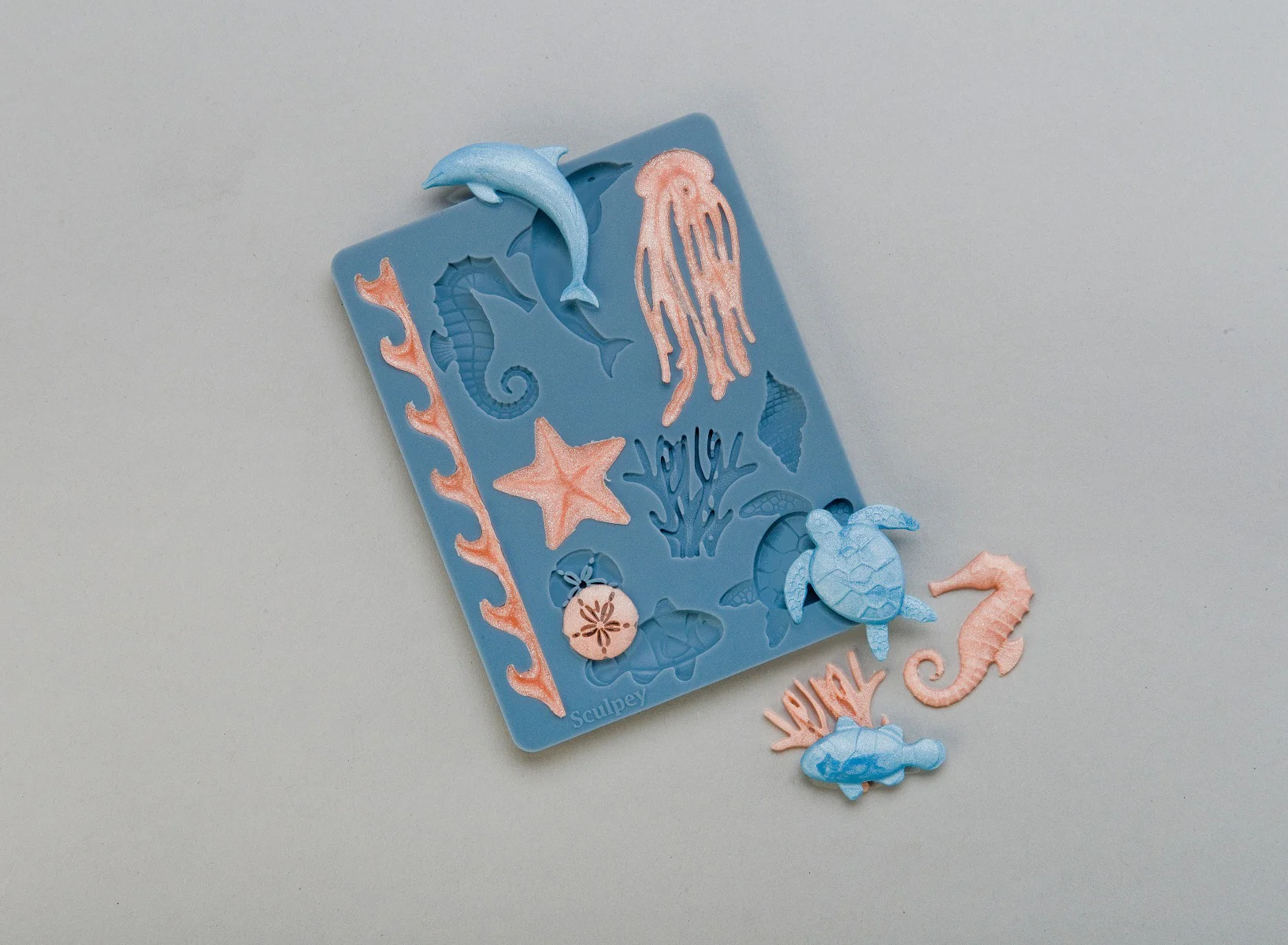 Sculpey Tools™ Oven-Safe Molds:  Sea Life - Image 6