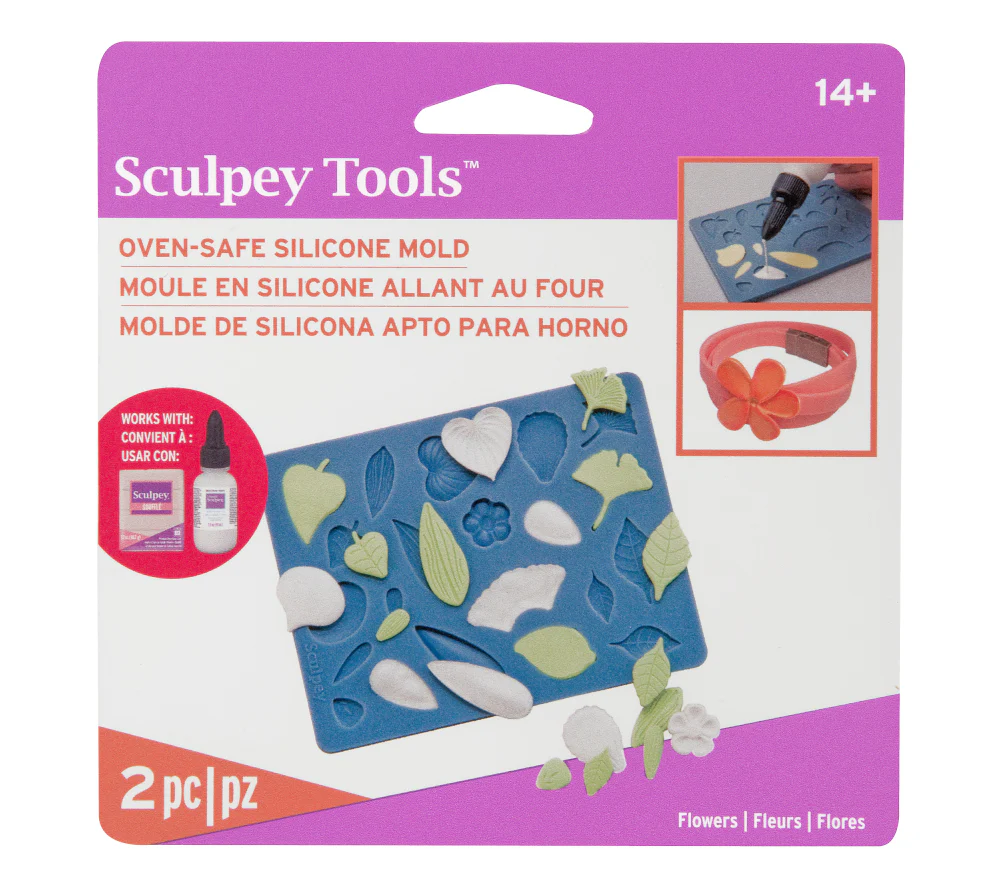 Sculpey Tools™ Oven-Safe Molds:  Flowers
