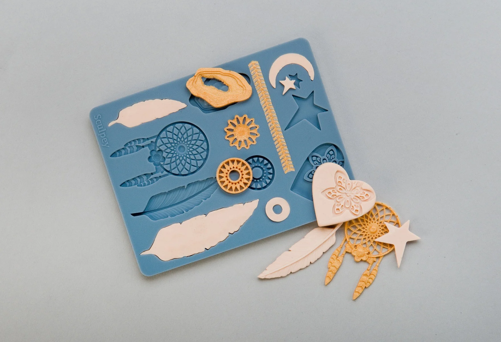 Sculpey Tools™ Oven-Safe Molds:  Boho Chic - Image 6