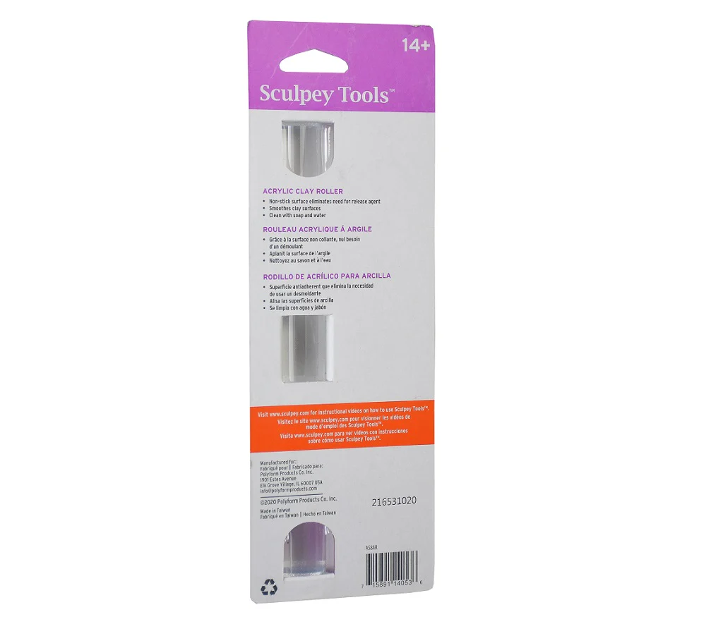 Sculpey Tools™ 8-Inch Acrylic Clay Roller - Image 2