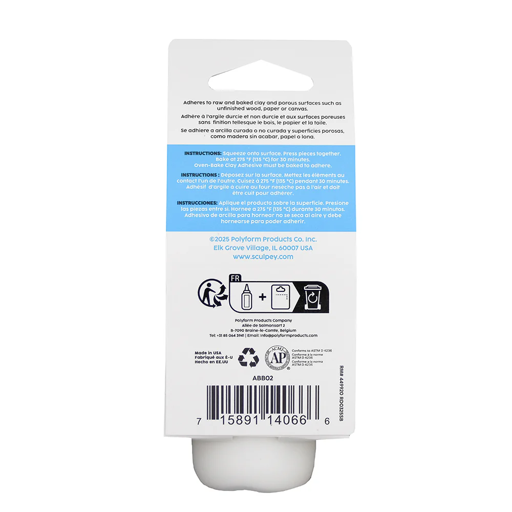 Oven-Bake Clay Adhesive 2 oz - Image 2