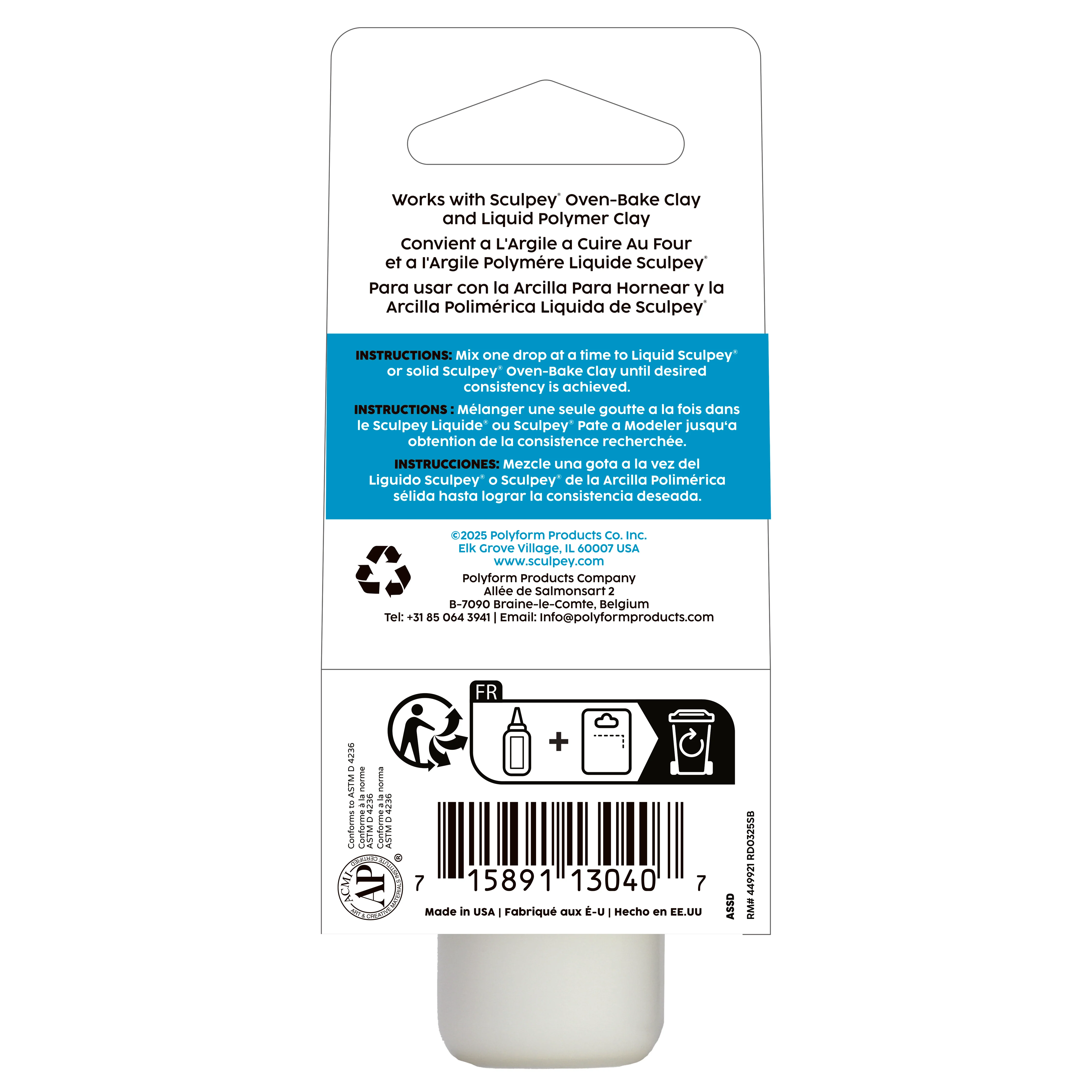 Clay Softener & Thinner 1 oz - Image 2