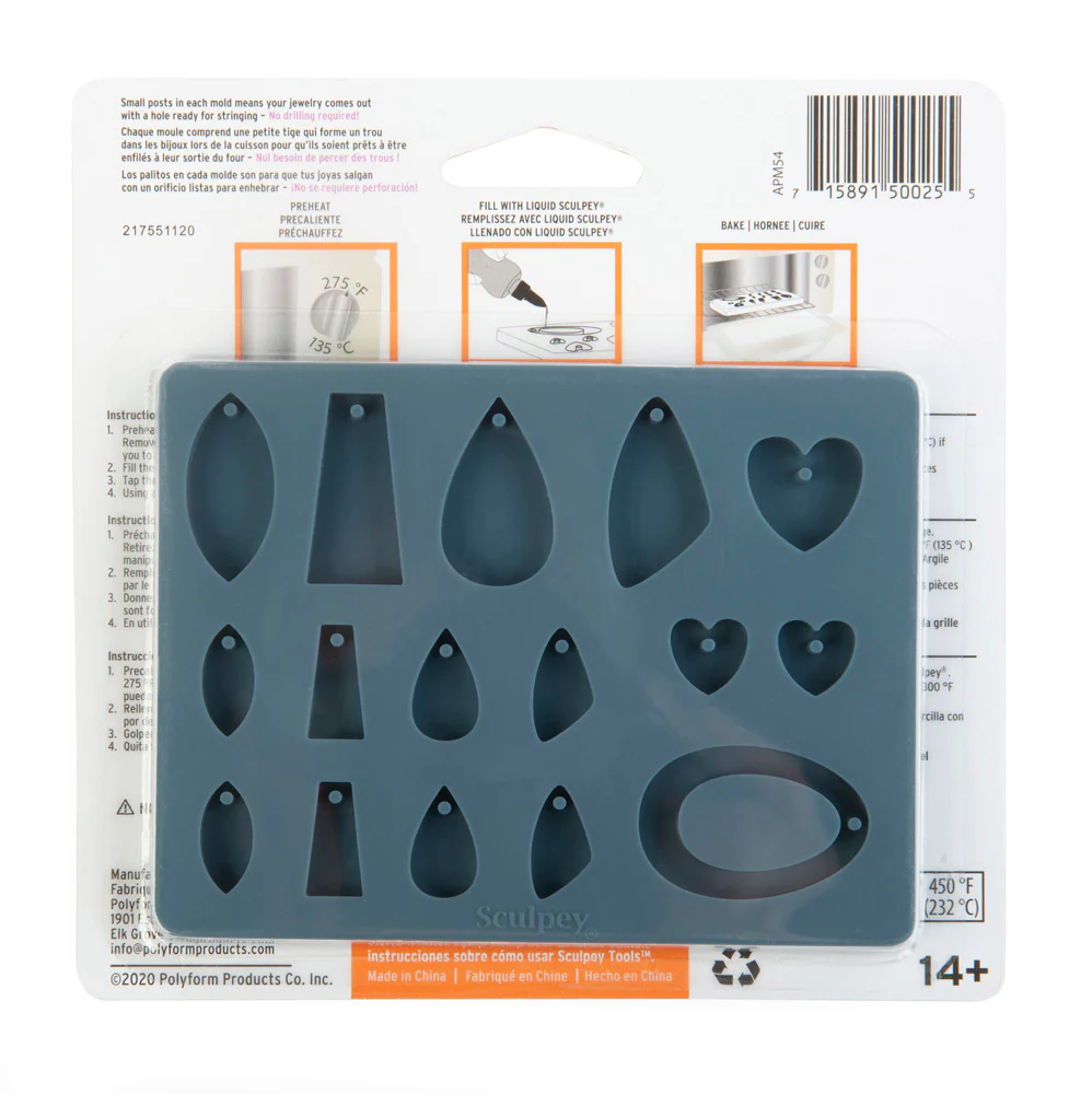 Sculpey Tools™ Oven-Safe Molds: Jewelry - Image 2