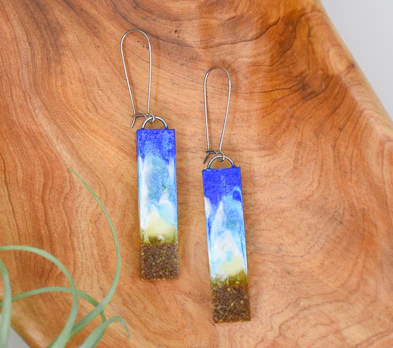Liquid Sculpey® Beach Earrings