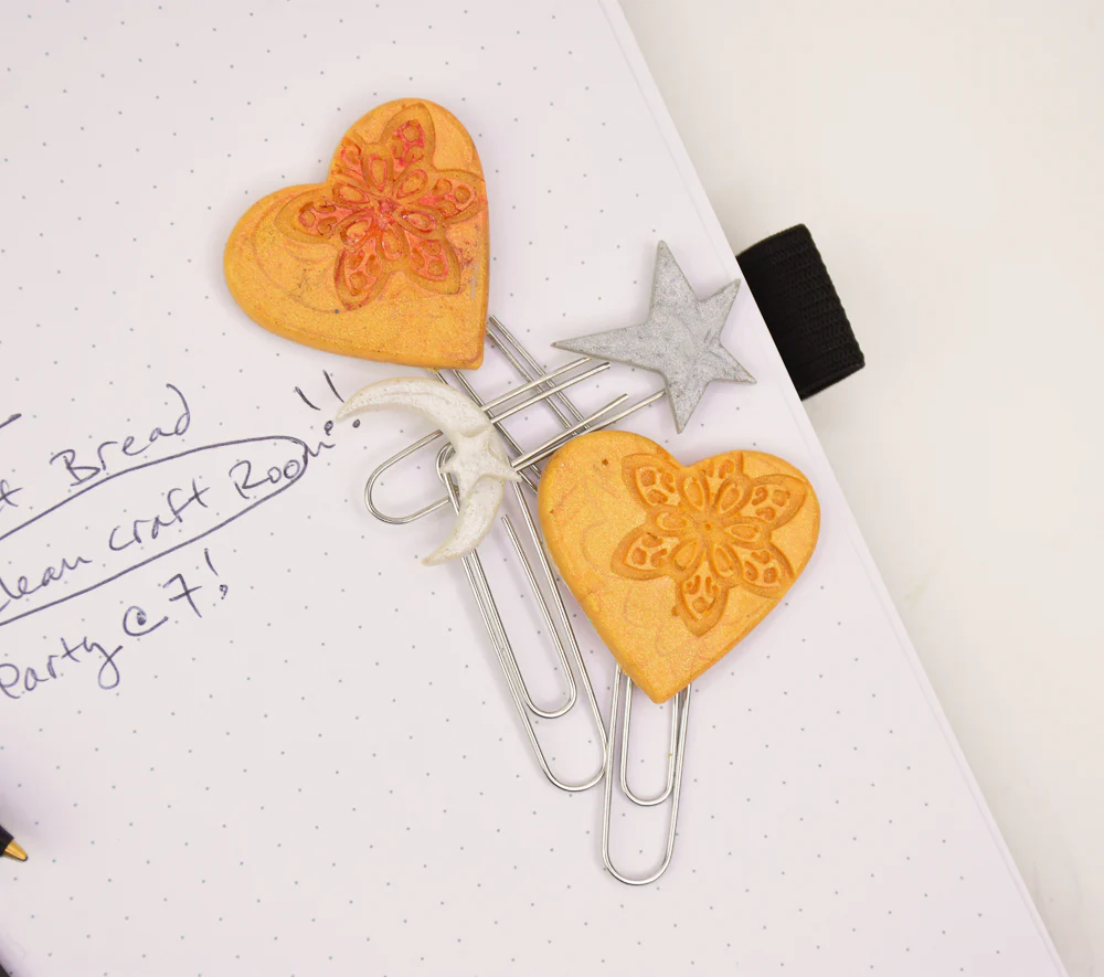 Liquid Sculpey® Celestial Paper Clip Toppers