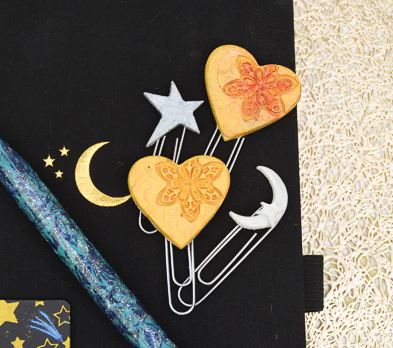 Liquid Sculpey® Celestial Paper Clip Toppers - Image 2