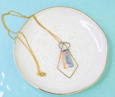 Liquid Sculpey® Cherry Tree Collaboration Necklace