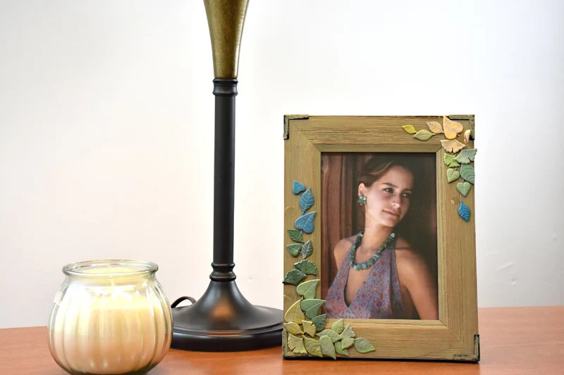 Liquid Sculpey Leaf Frame