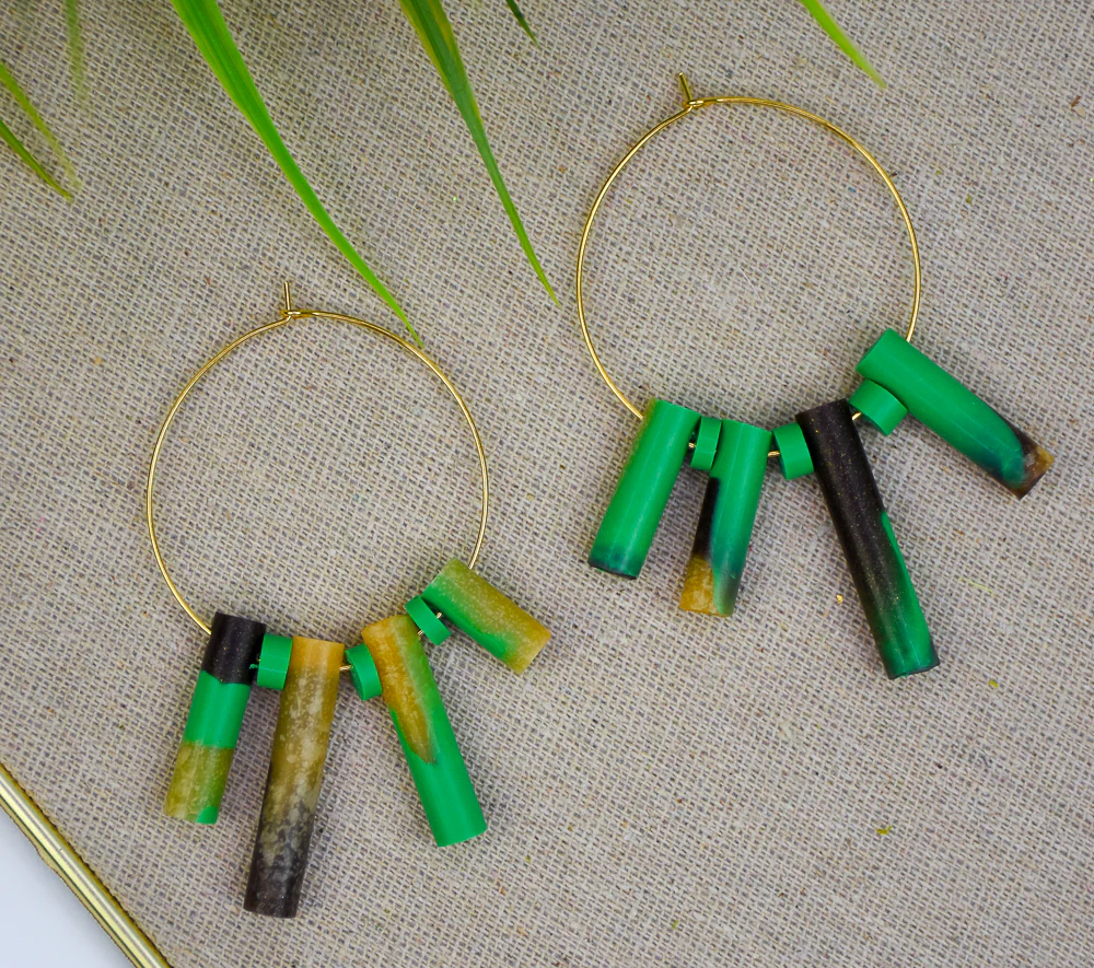 Liquid Sculpey® Mod Hoop Earrings