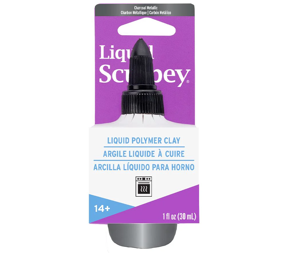 Liquid Sculpey® Charcoal Metallic 1 oz.