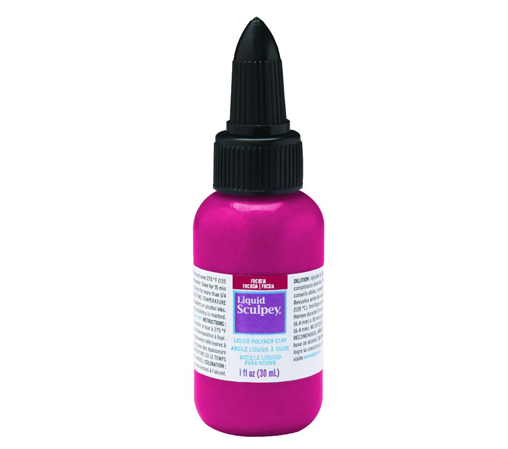 Liquid Sculpey® Fuchsia 1 oz. - Image 3