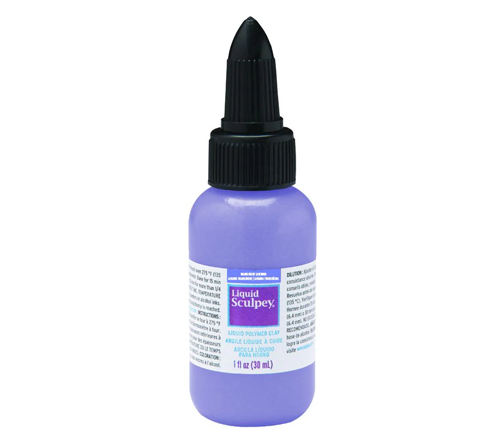 Liquid Sculpey® Translucent Lavender 1 oz. - Image 3