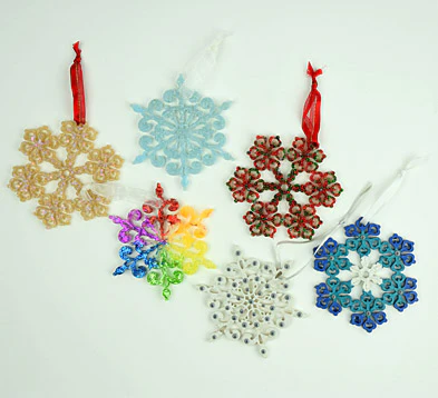 Liquid Sculpey® Sparkling Snowflakes