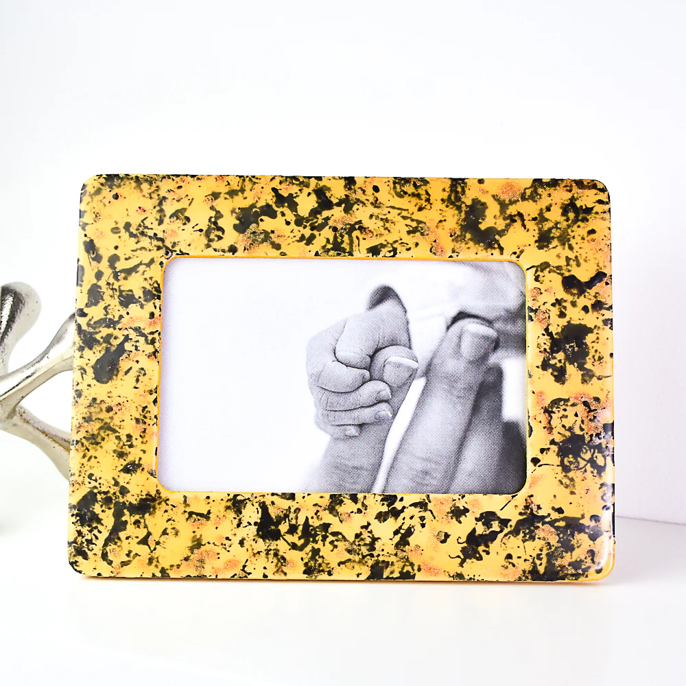Liquid Sculpey® Splattered Amber Frame