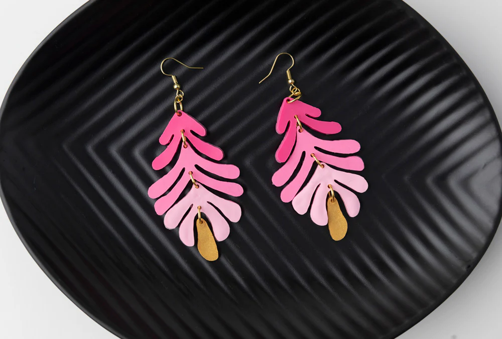 Liquid Sculpey® Stacked Dangle Earrings