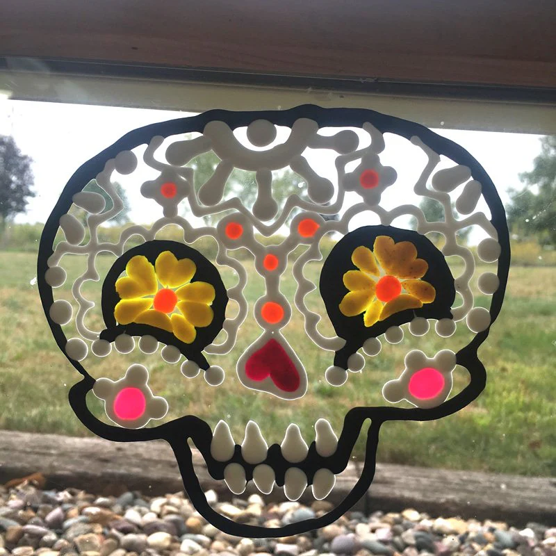 Liquid Sculpey Sugar Skully Cling