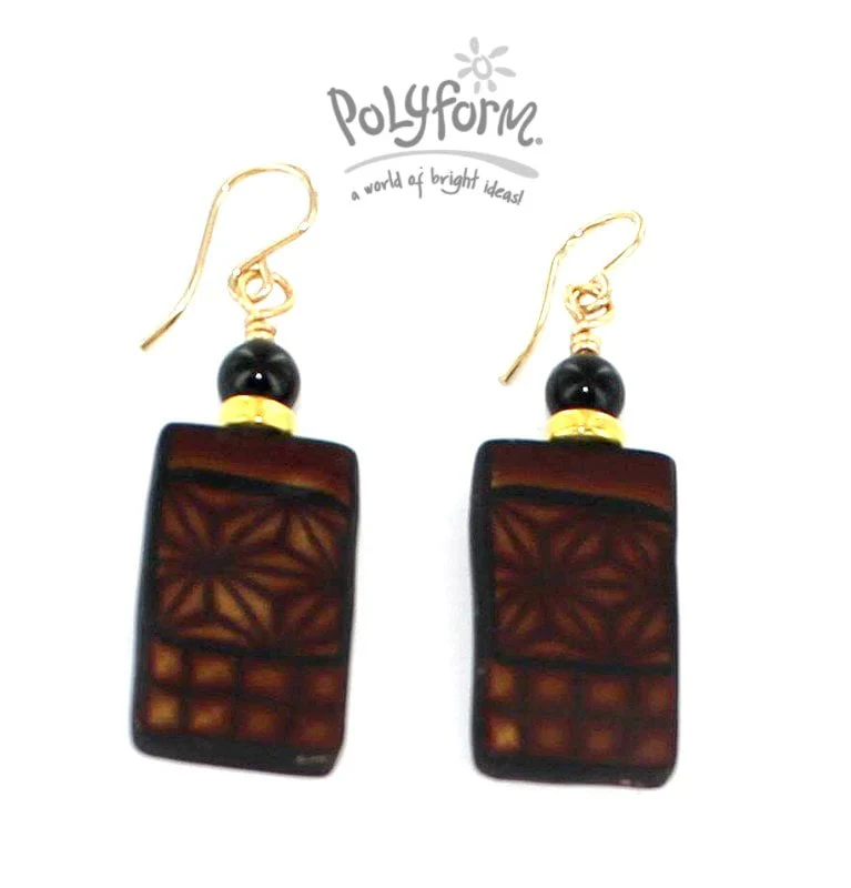 premo! Caned Earrings