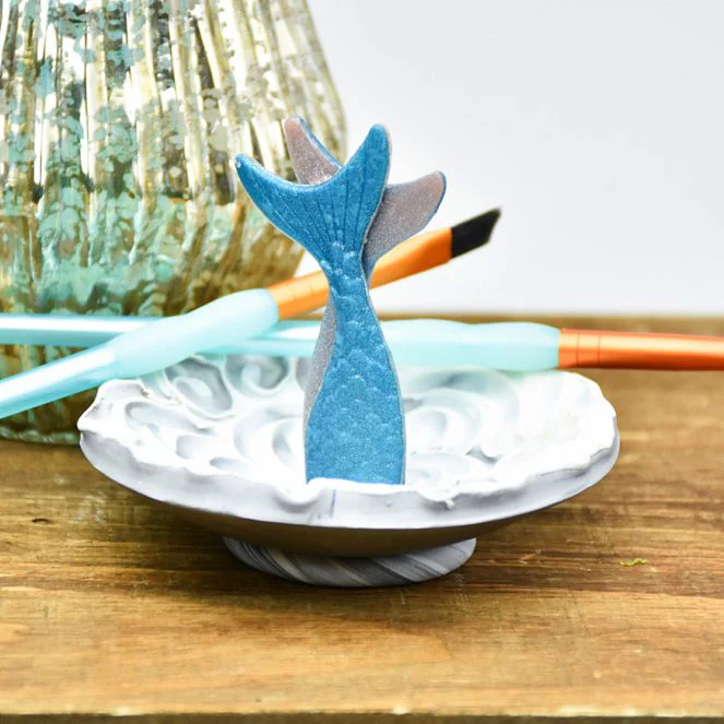 Premo Sculpey™ and Liquid Sculpey® Ocean Waves Ring Dish