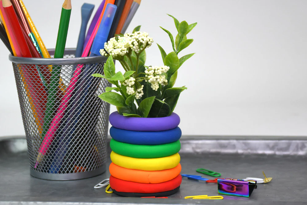 Sculpey Bake Shop® Rainbow Coil Pots