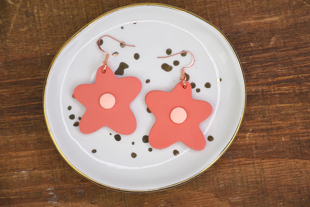 Sculpey III® Flower Earrings