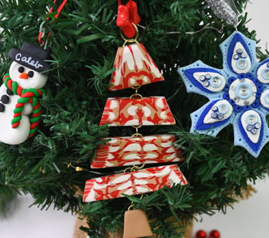 Sculpey III® Stacked Christmas Tree Ornament