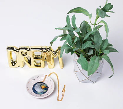 Liquid Sculpey® and Sculpey Premo™ Moon Pendant