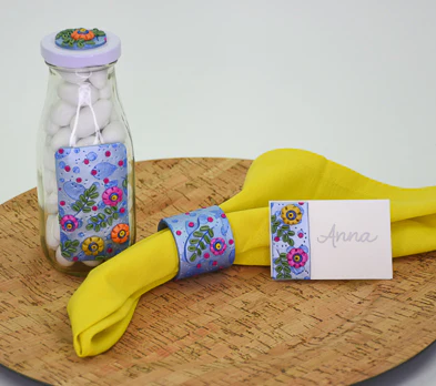 Sculpey Premo™ Floral Slab Place Card - Image 2