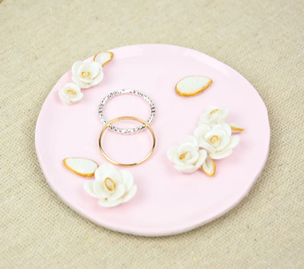 Sculpey Premo™ Floral Trinket Dish