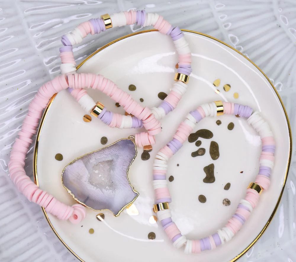 Sculpey Premo™ Pastel Heishi Bracelets