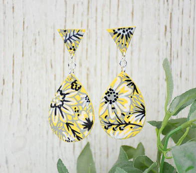 Sculpey Soufflé™ Color of the Year Earrings