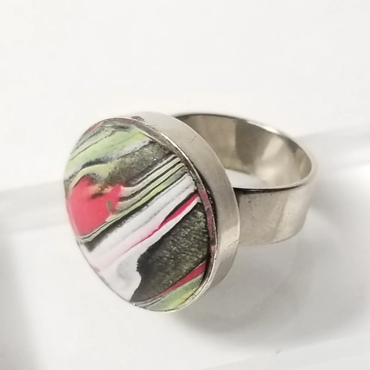 Sculpey Souffle™ Marbled Ring