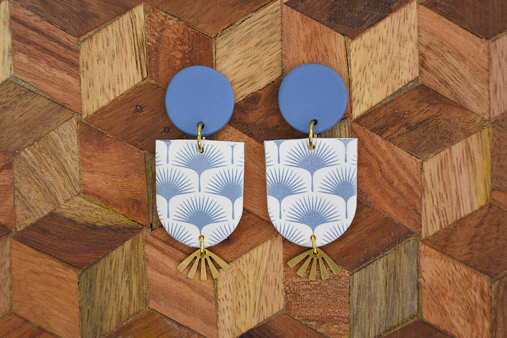 Sculpey Soufflé™ Mixed Media Earrings