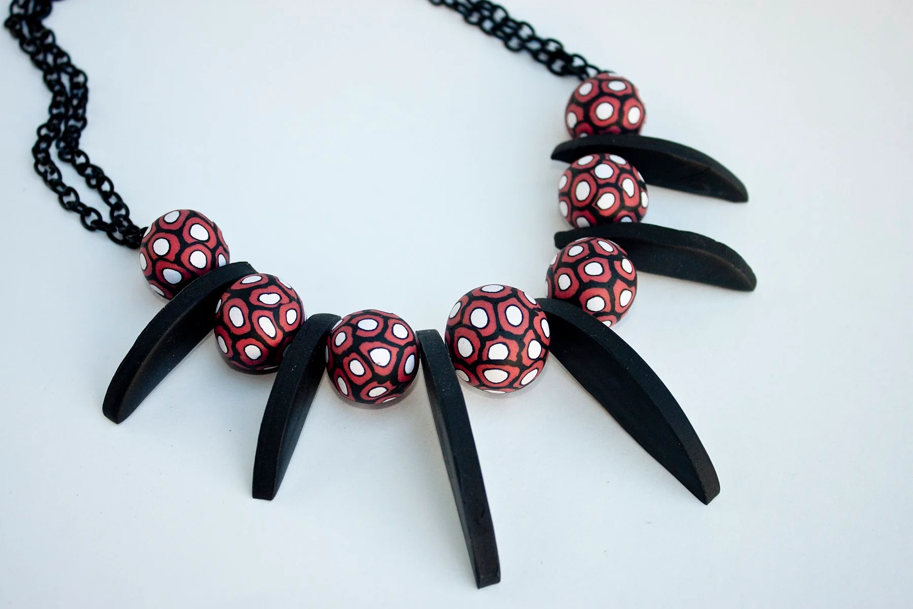 Sculpey® Soufflé Dramatic Millifiori Necklace